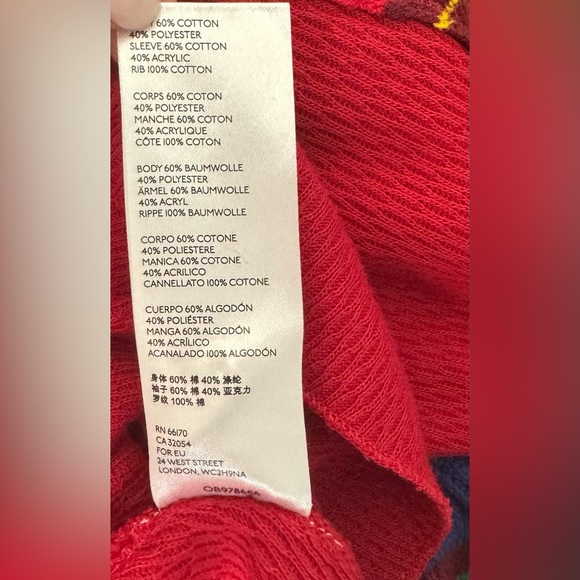 Free People We the Free Rainbow Dreams Balloon Sleeve Pullover Textured Sweater - Picture 5 of 6